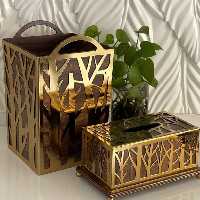 سطل و جا دستمال لیزری