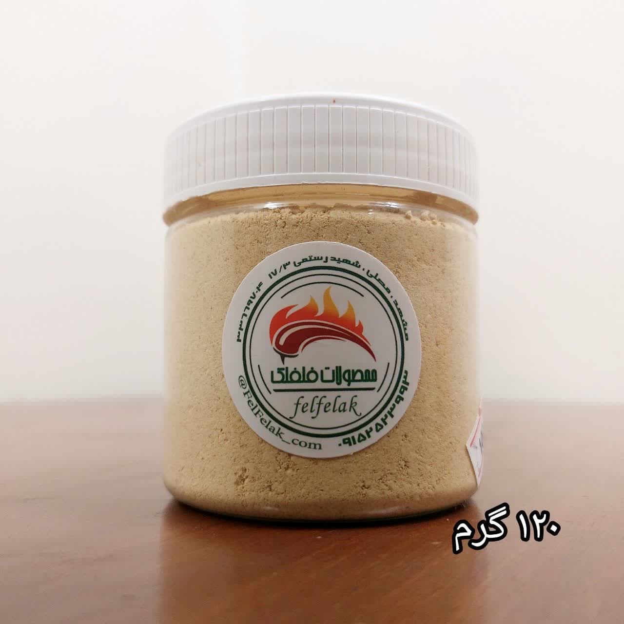 زنجبیل اعلاء 120 گرمی قوطی کوچک