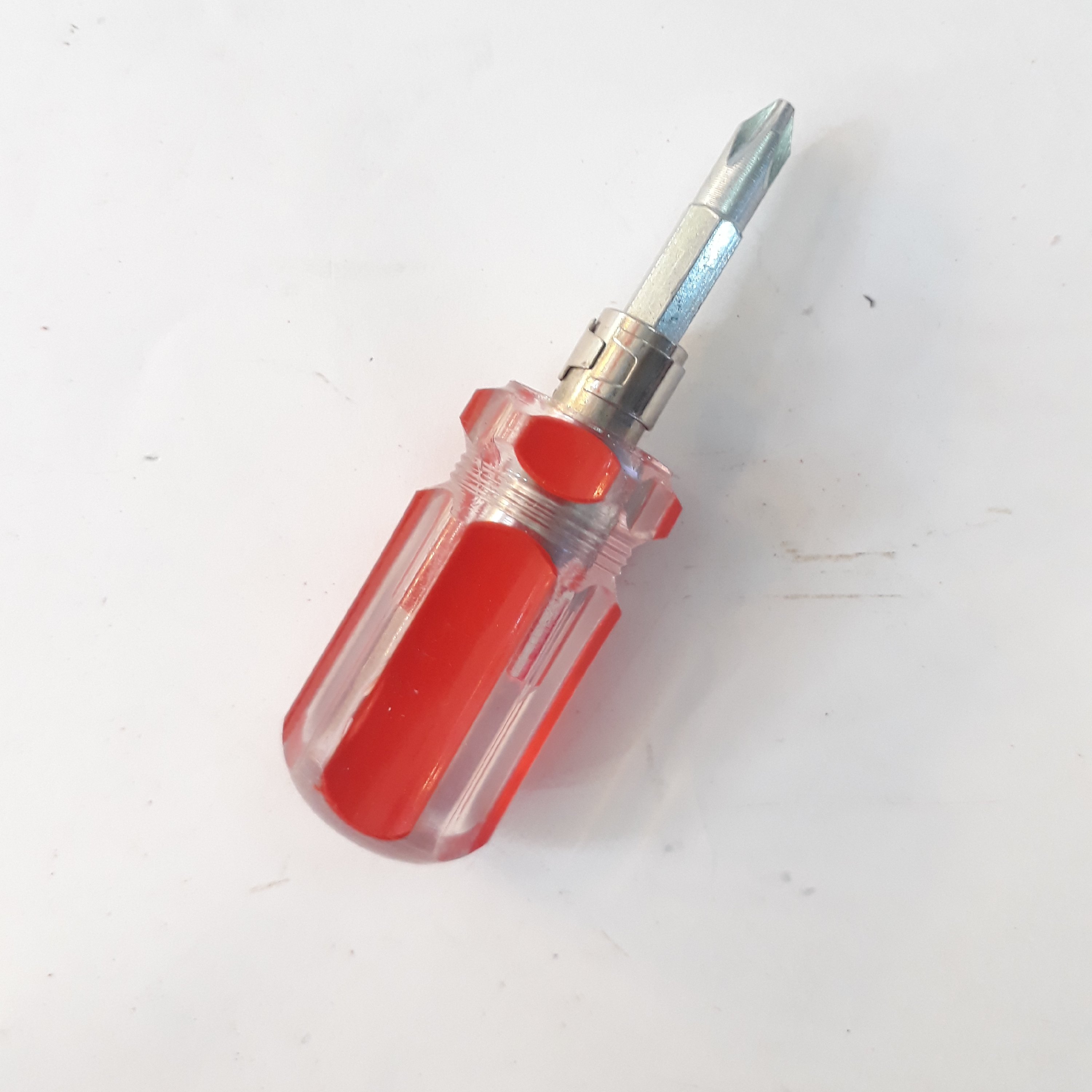 پیچ گوشتی مچی 2 سر  کوتاه (تخت و چهارسو)