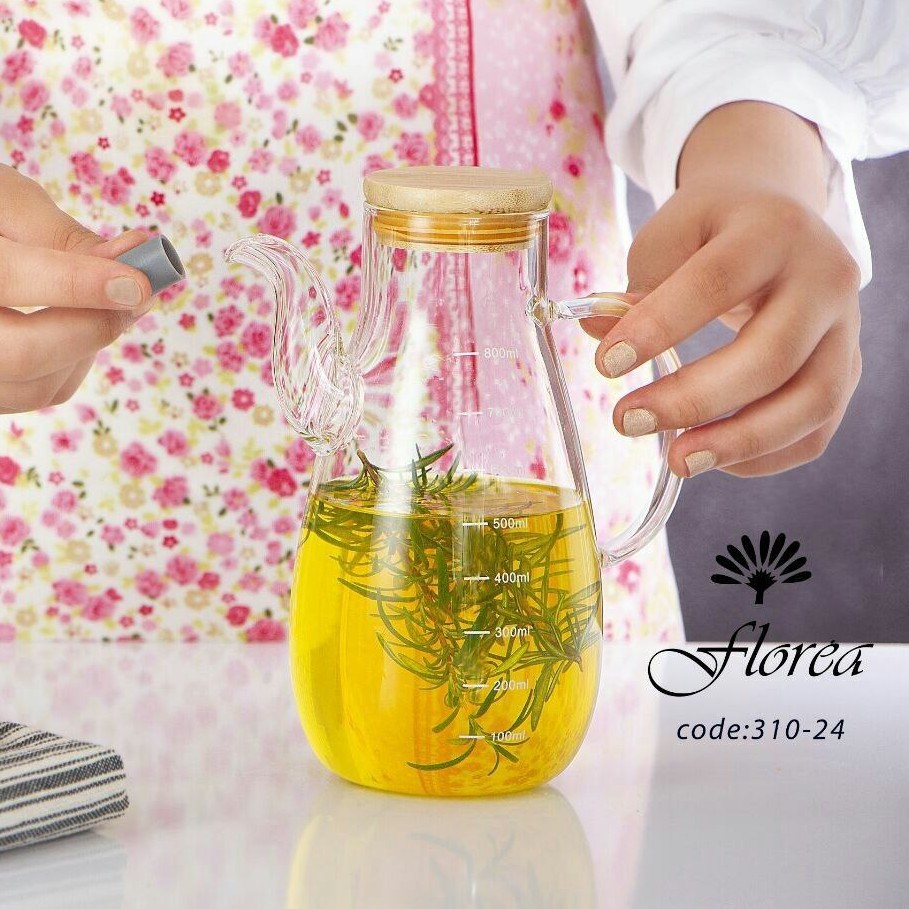 روغن ریز پیرکس درب بامبو