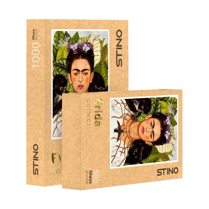 پازل شیشه ای استینو 500 تکه طرح فریدا (کد 15104) - ناشربوک | خرید آنلاین کتاب