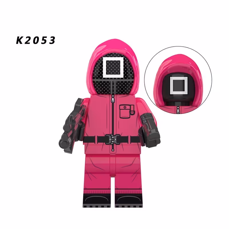 لگو سرباز مربع اسکوئیدگیم دو کله