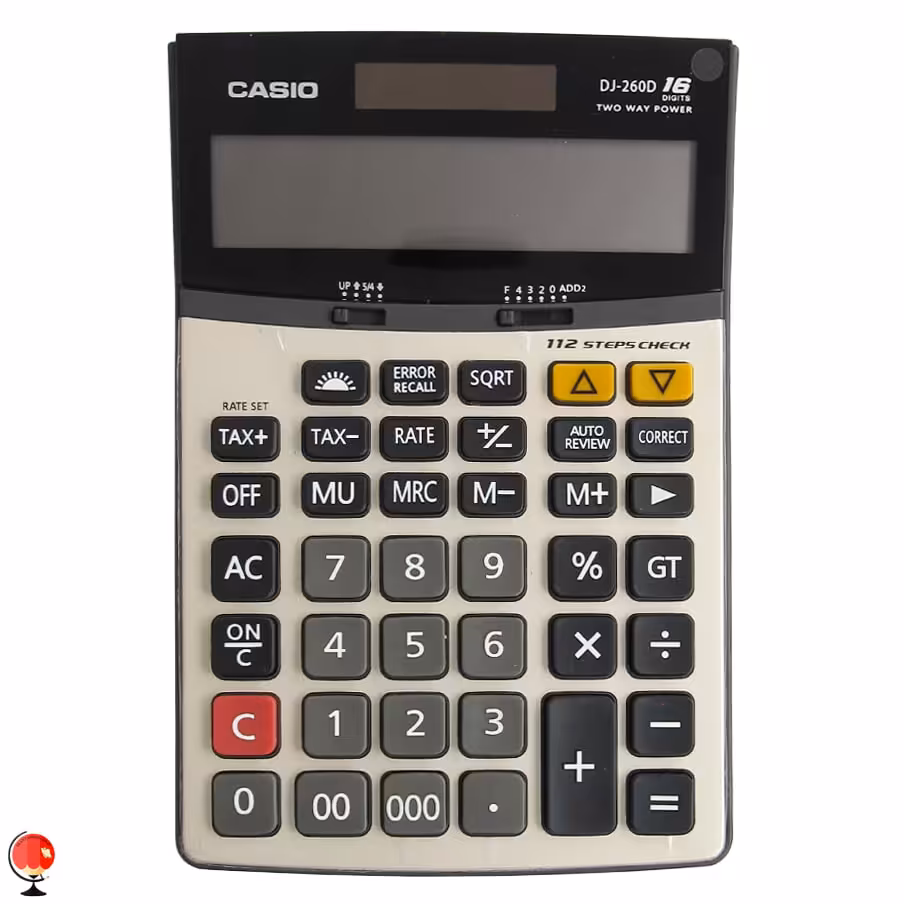ماشین حساب کاسیو DJ-260D
