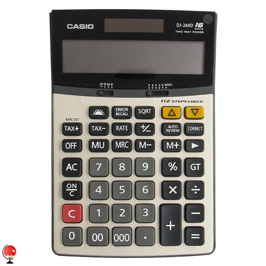 ماشین حساب کاسیو DJ-260D