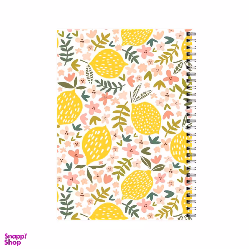 دفتر مشق 100 برگ بامبیلیپ طرح گل گلی لیمو لیمو کد 3508707