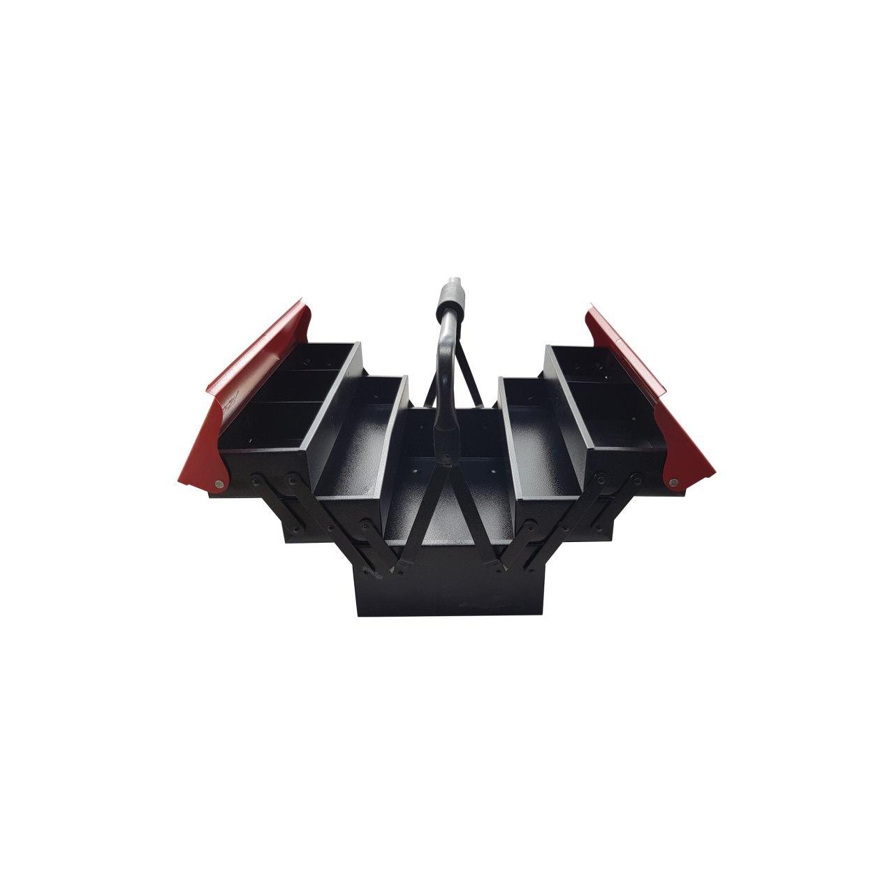 جعبه ابزار فلزی 40 سانت سه طبقه EMEST