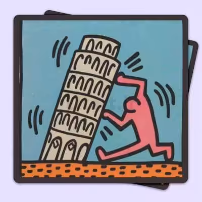 برچسب مات مدل برج پیزا