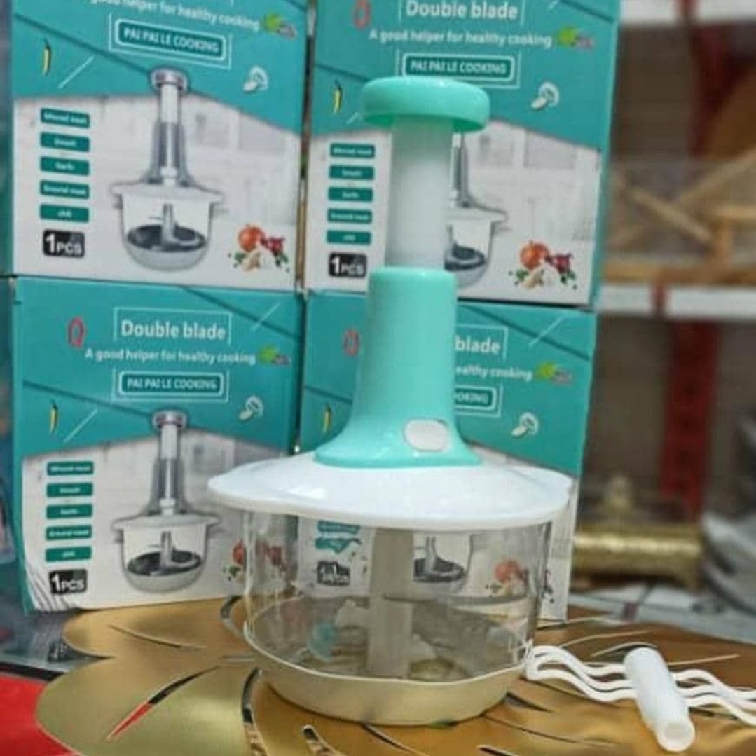 خردکن و همزن فشاری قفل دار با کیفیت (خرد کن پمپی) با سایز کاسه 10 در 16 سانتی متر 