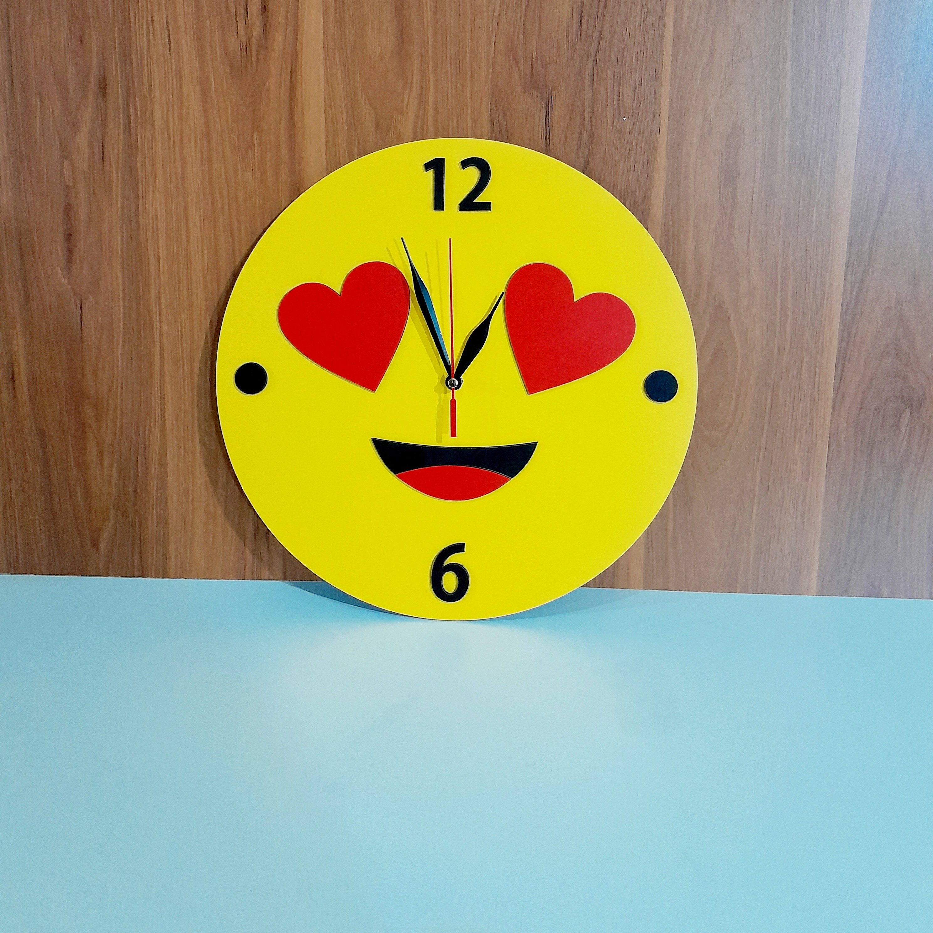 ساعت دیواری طرح استیکر کد 2