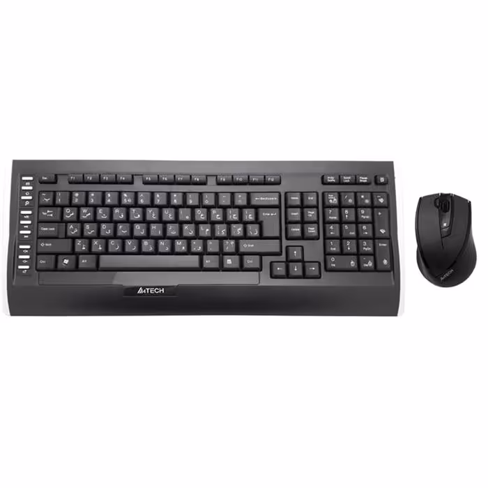 کیبورد و ماوس بی سیم ای فورتک مدل 9300F