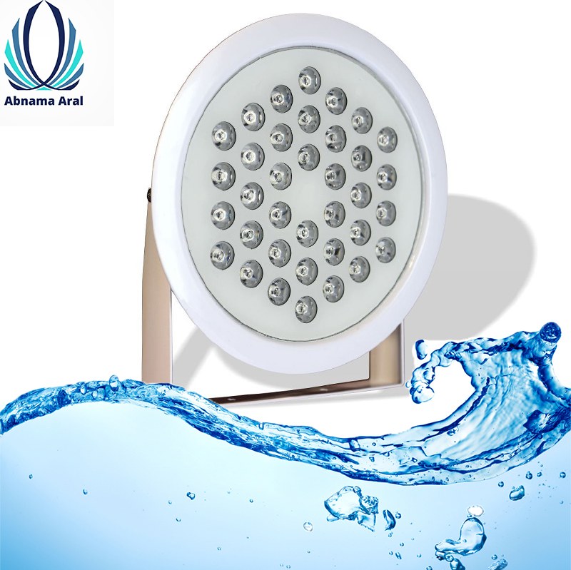 چراغ پایه دار ضد اب مولتی کالر 36 وات مدل 36REM برند EMAX