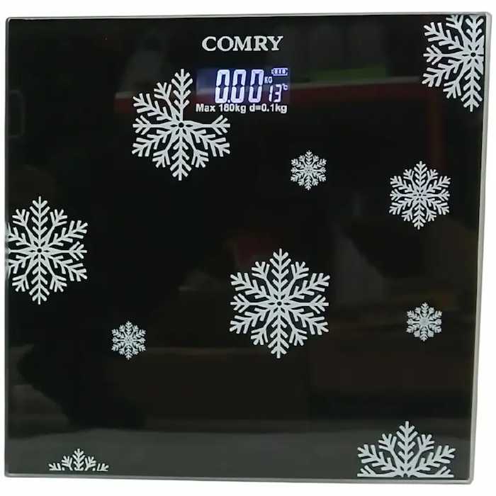 ترازو وزن کشی دیجیتال کُمری COMRY مدل برفی