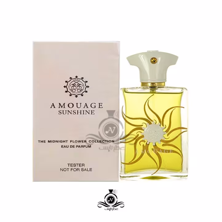 تستر ادکلن مردانه آمواج سان شاین Amouage Sunshine the midnight flower collection