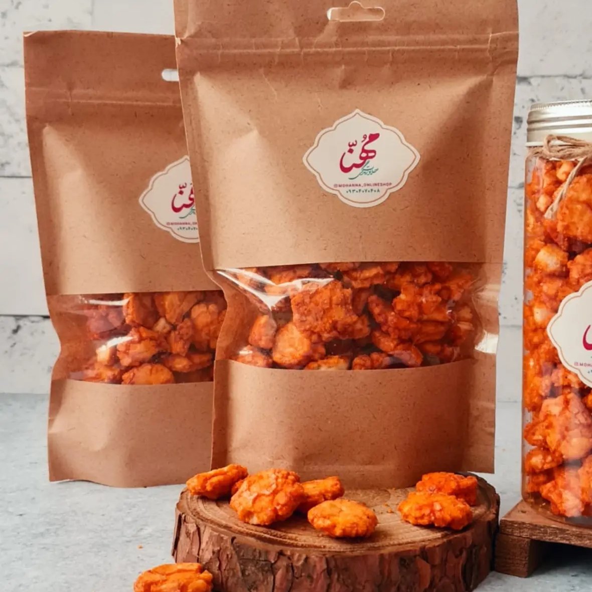 چیپس میگو فلفلی 100 گرمی