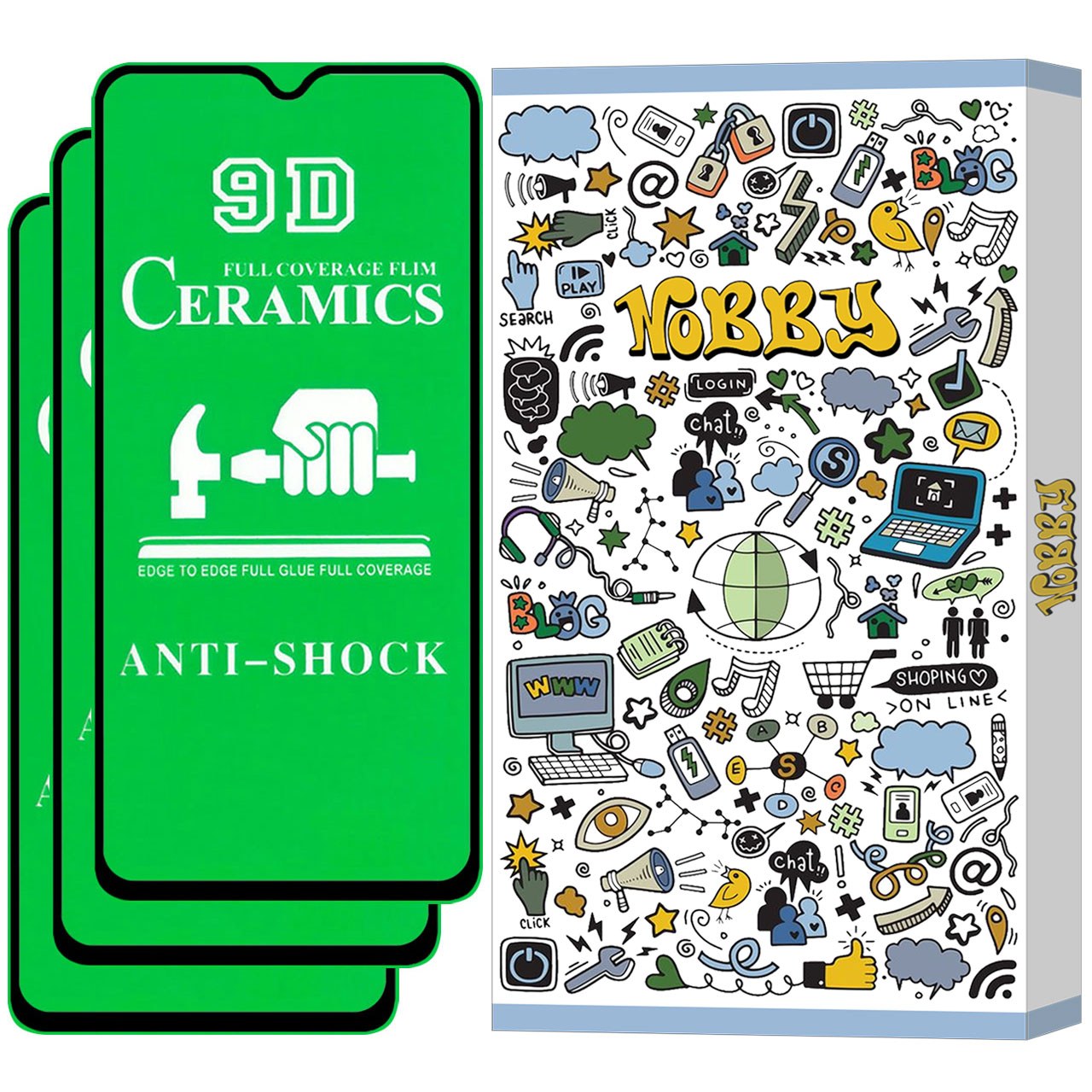 محافظ صفحه نمایش سرامیکی مناسب برای گوشی موبایل سامسونگ Galaxy M33 پک 3 عددی