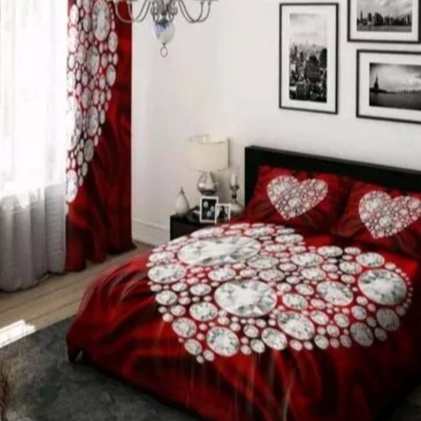 سرویس روتختی دو نفره 6تیکه طرحهای سه بعدی چاپی ارسال رایگان قیمت مناسب 0000000