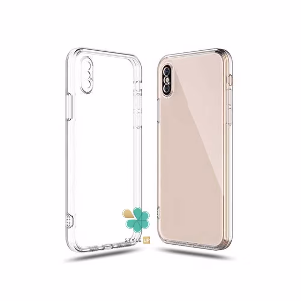 قاب گوشی ژله ای محافظ لنز دار مناسب اپل iPhone X / XS