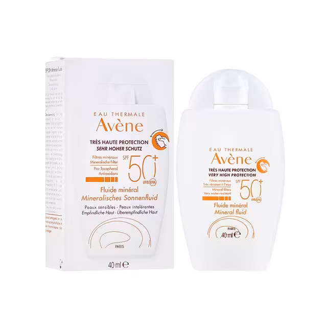 ضد آفتاب اَوِن Avene
مدل Mineral fluid spf50
