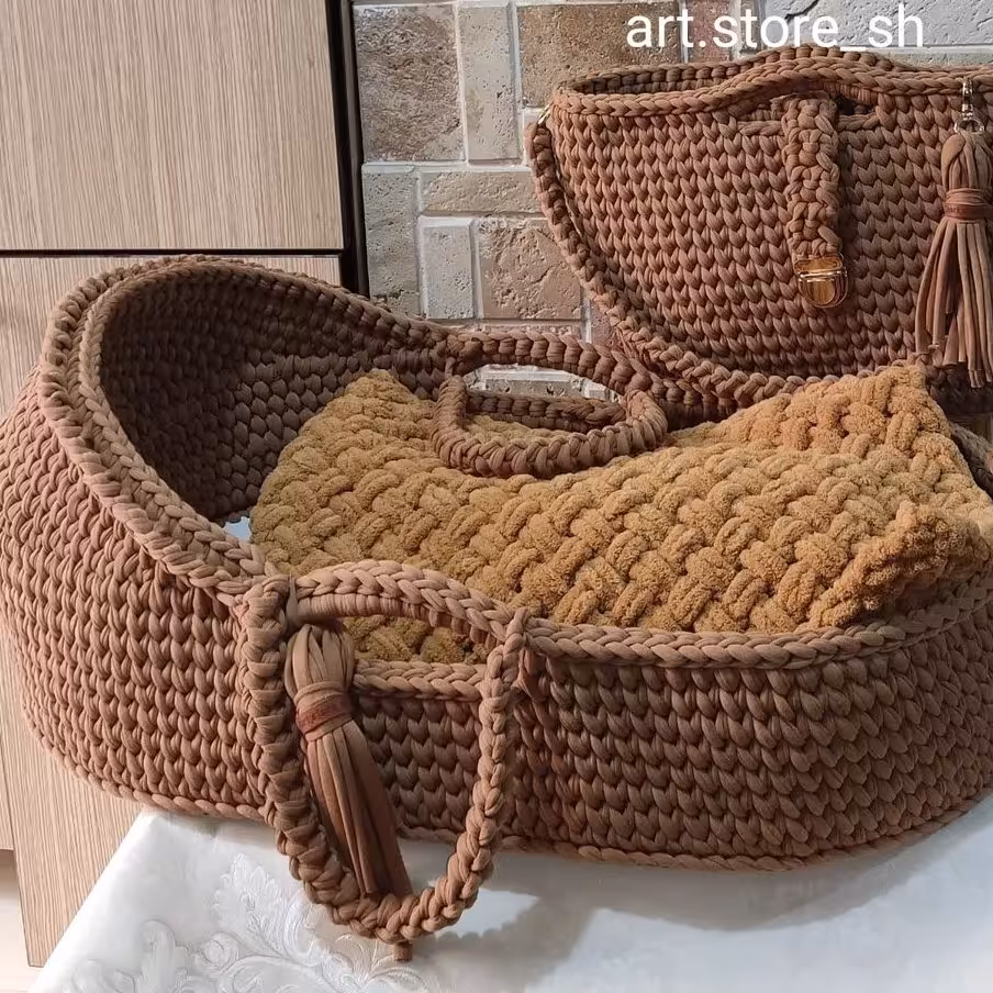 ست کیف و کریر  تریکو