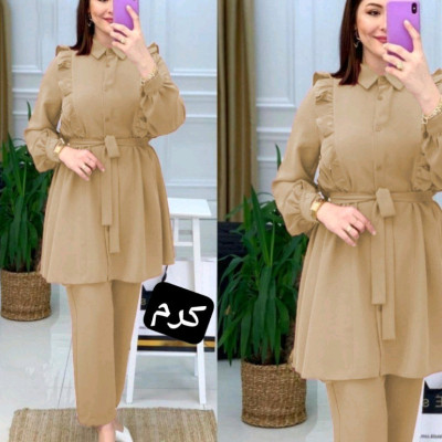 مانتو شلوار زنانه مازراتی دریا