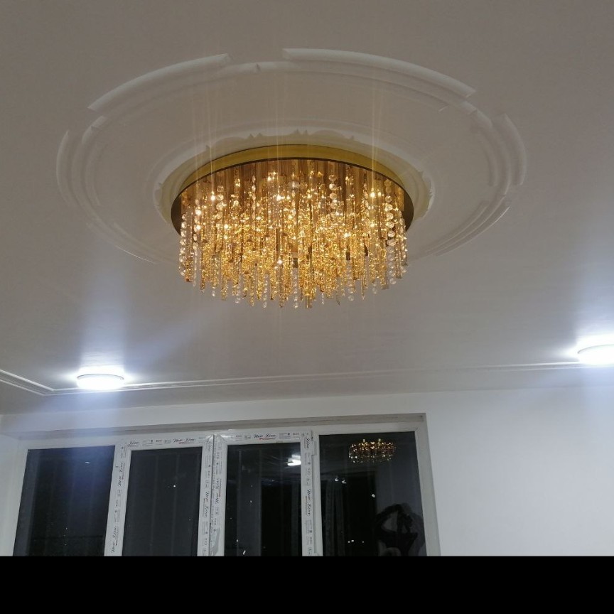 لوستر60سانتی متر تمام کاردی هم سطح ارسال ازطریق باربری پس کرایه
