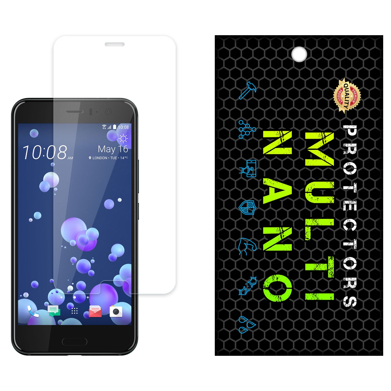 محافظ صفحه نمایش مولتی نانو مدل X-S1N برای موبایل اچ تی سی U11