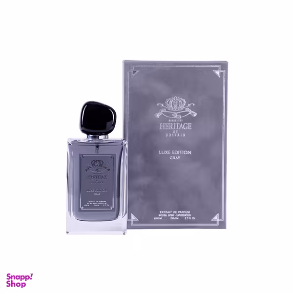 ادوپرفیوم مردانه هریتیج مدل Luxe Edition Gray