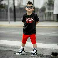 ست بچگانه اسپرت شطرنجی