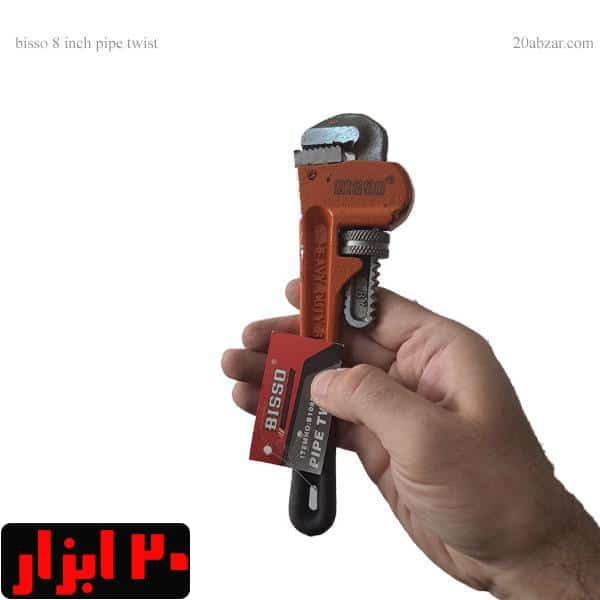 آچار شلاقی تک دسته 8 اینچ روکشدار