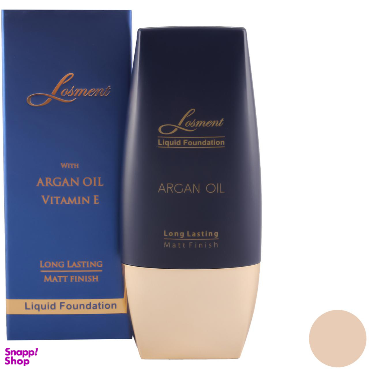 کرم پودر لوسمنت (Losment) حاوی روغن آرگان و آلویه ورا حجم 30 میلیلیتر