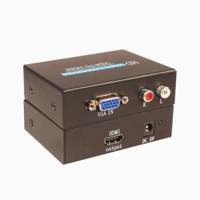 مبدل VGA به HDMI کی نت K-COVGA2HD2 همراه آداپتور