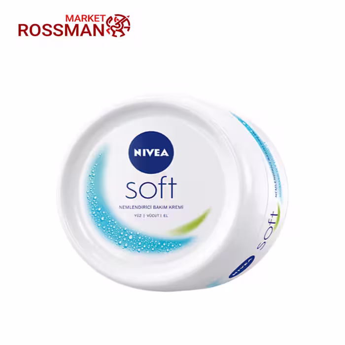 کرم مرطوب کننده نیوآ NIVEA مدل Soft حجم 300 میلی لیتر
