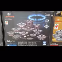 سرویس قابلمه گرانیت 26 پارچه لایف اسمایل 