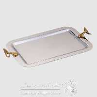 سینی متوسط قایقی طلایی یونیک مدل UN-3861