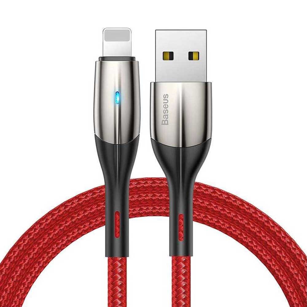 کابل شارژ لایتنینگ باسئوس مدل Baseus Horizontal Cable CALSP-C09