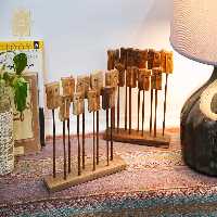 مجسمه چوبی ناتالی
