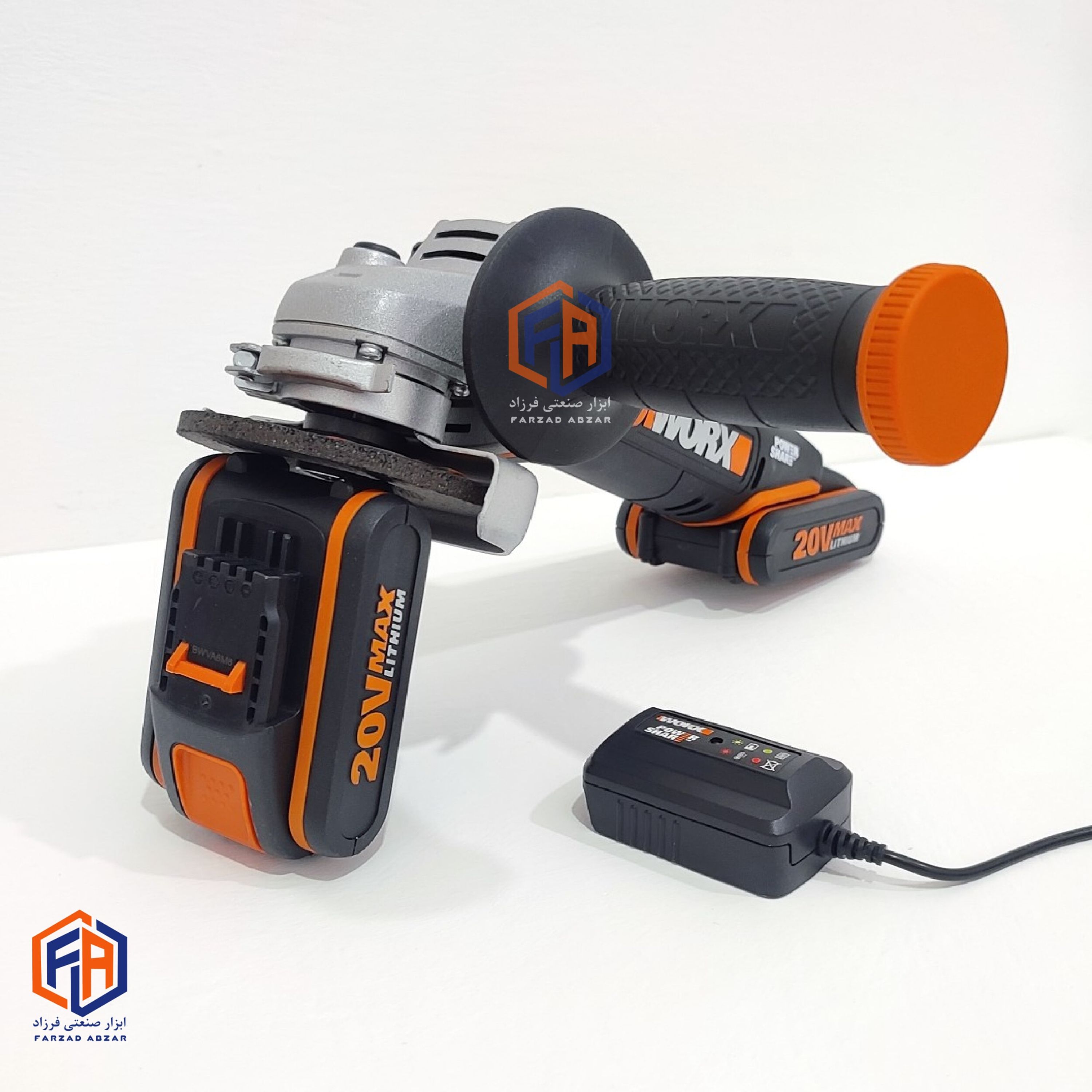 مینی فرز شارژی ورکس مدل wx