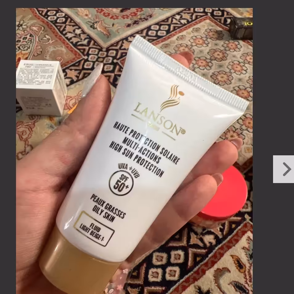 کرم ضد آفتاب لانسون شماره 1  Lanson