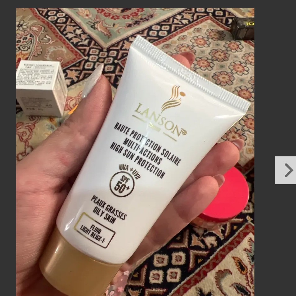 کرم ضد آفتاب لانسون شماره 1  Lanson