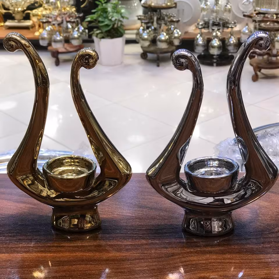 جا شمعی سرامیکی