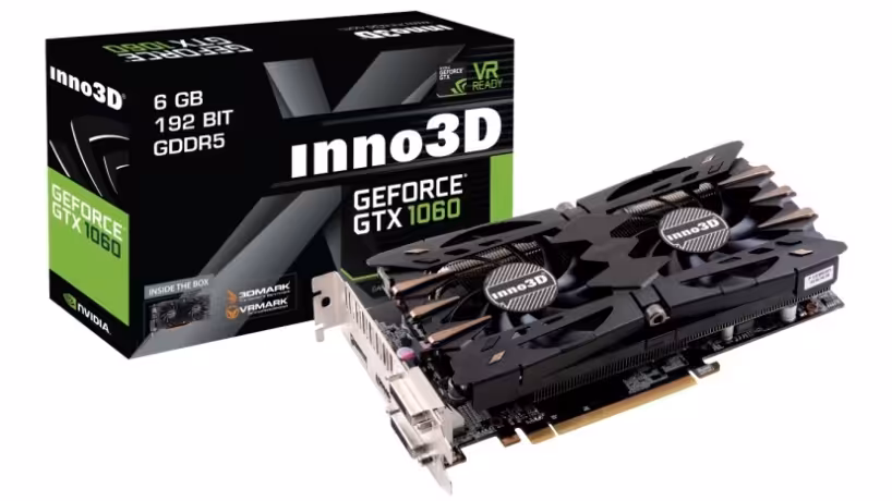کارت گرافیک اینو تری دی GTX 1060 X2