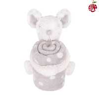 پتو عروسکی نوزاد مدل Joyful Mice کیکابو Kikkaboo