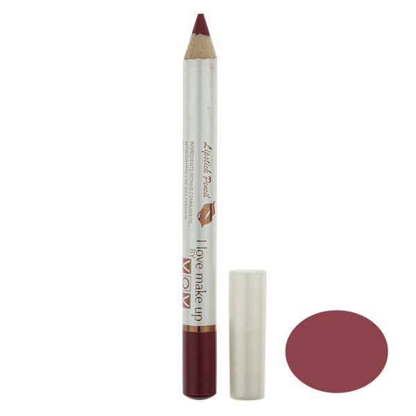 رژلب مدادی وو VOV اورجینال شماره 111 رنگ زرشکی/حاوی ویتامین E و A *بافتی سبک و مخملی*24 ساعته*ضد آب*ماندگاری بسیار بالا