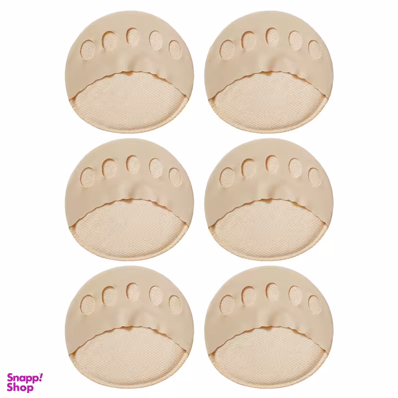 پد زیر پنجه پا مدل انگشتی کد 4659 بسته 6 عددی