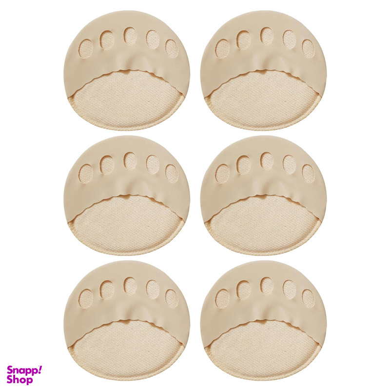 پد زیر پنجه پا مدل انگشتی کد 4659 بسته 6 عددی