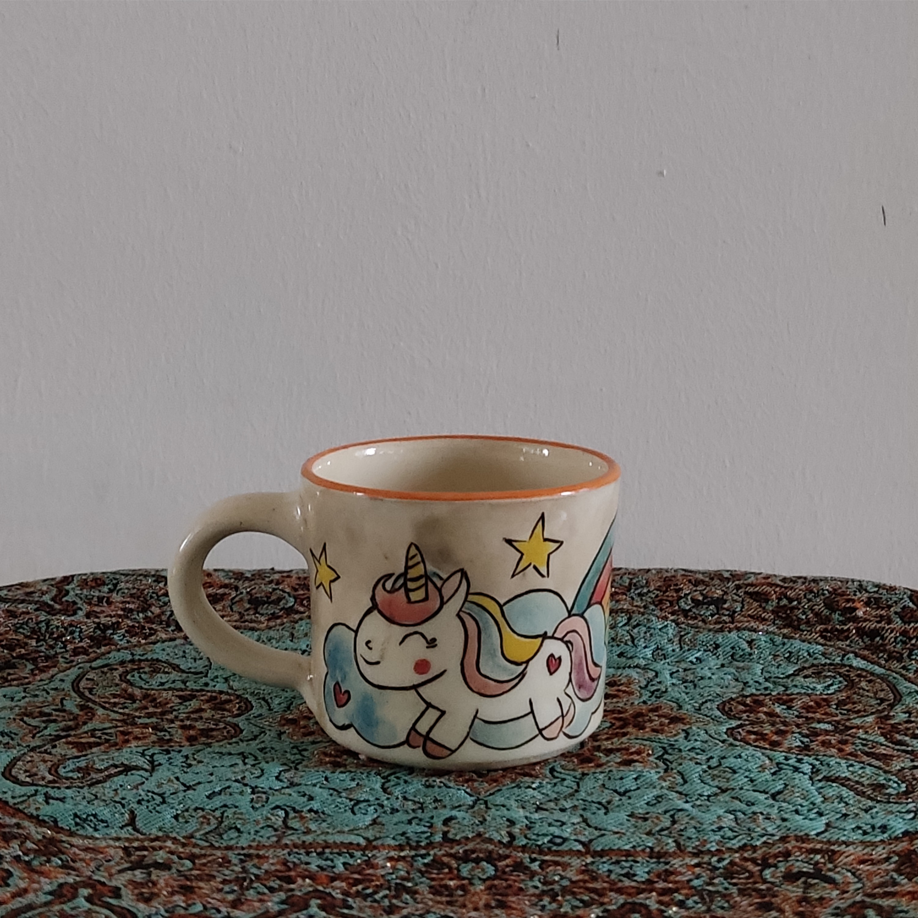 فنجان سرامیکی نقاشی3(بچگانه) - ارتفاع 65