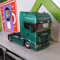 ماکت دستساز اسکانیا جی 440 با کمپرسی ماموت 