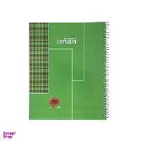 دفتر 40 برگ ایمان (Iman) جلد گلاسه