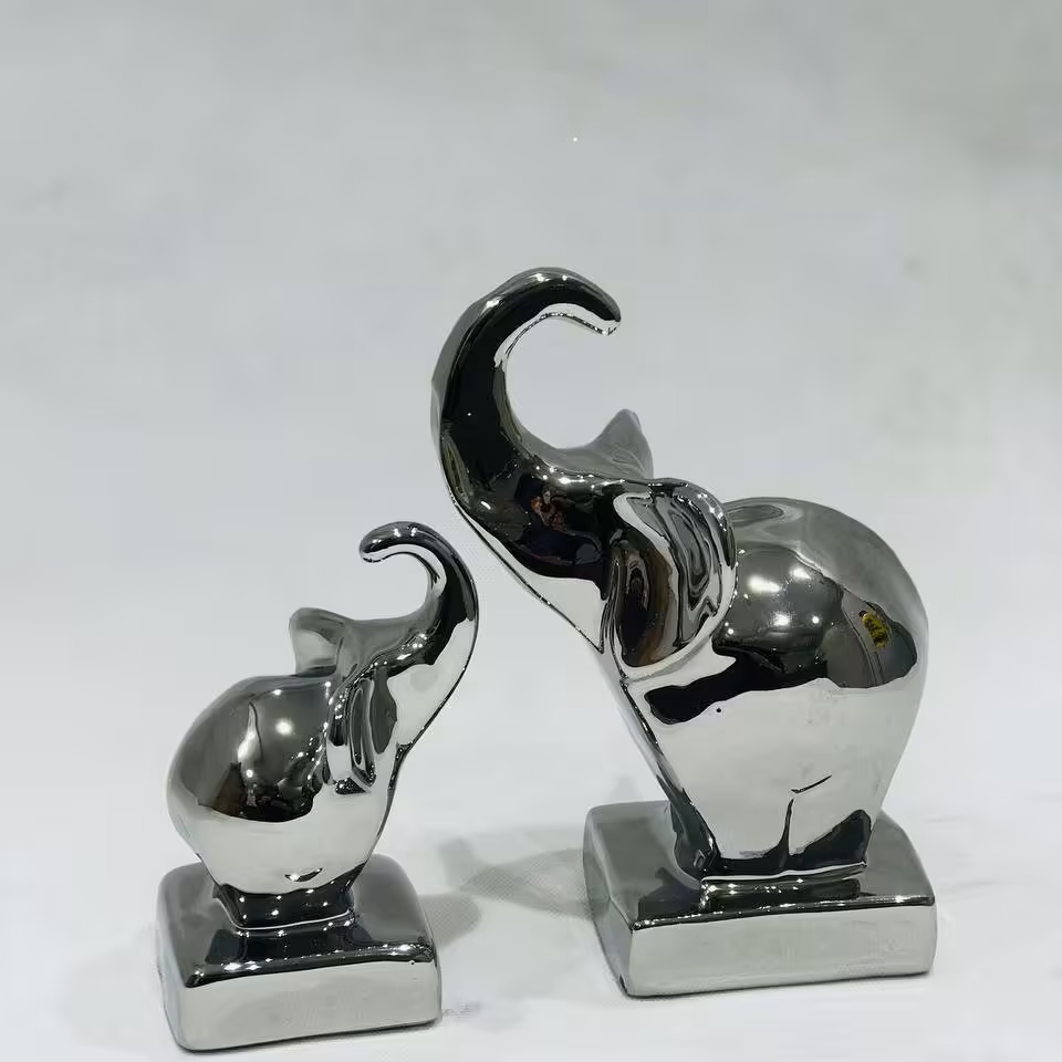 فیل جفتی پابه دار آبکاری 