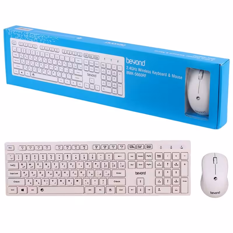 کیبورد و ماوس بی سیم بیاند BEYOND BMK-5660RF
